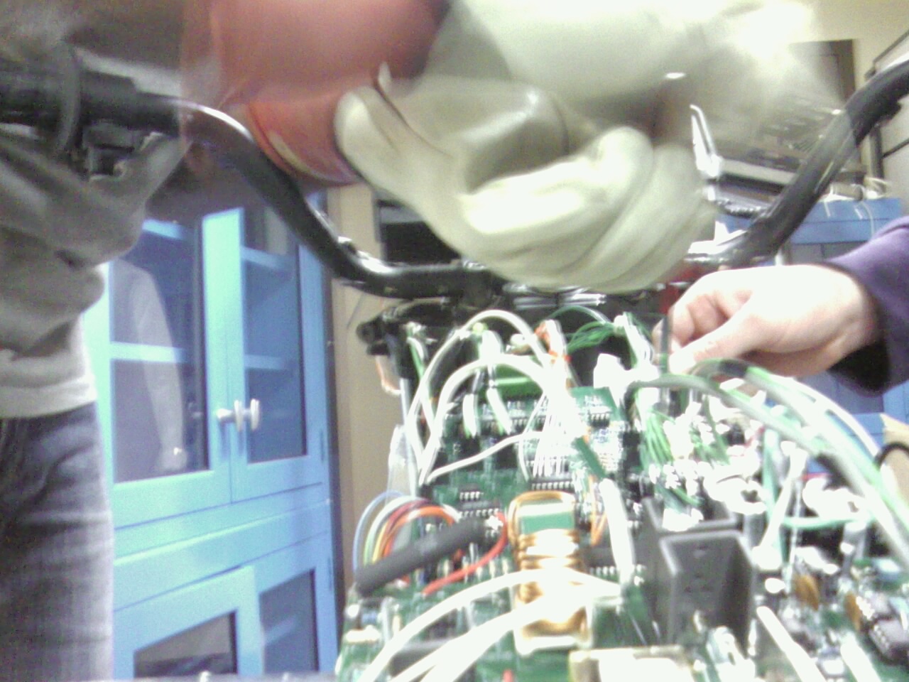 Old Control and Charging Circuitry built by the Lightning Riders