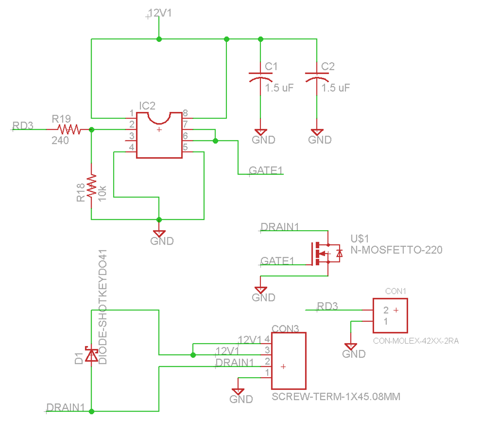 Motor Controller Schematic