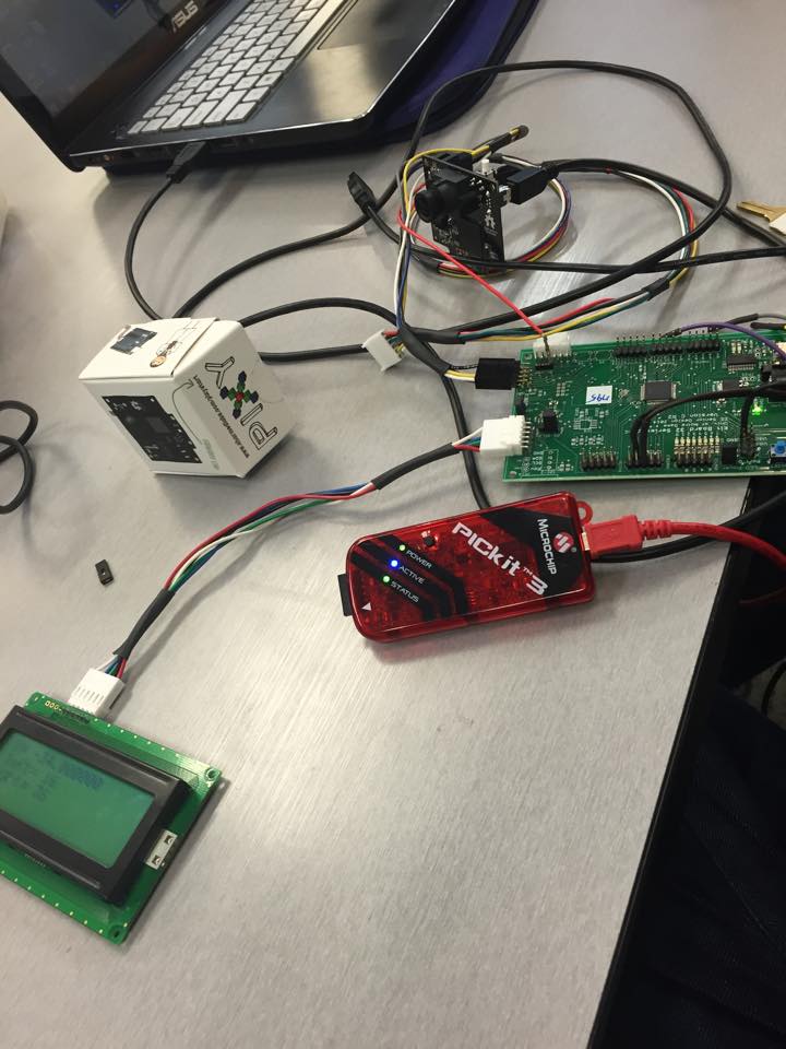 Testing the visual tracking code